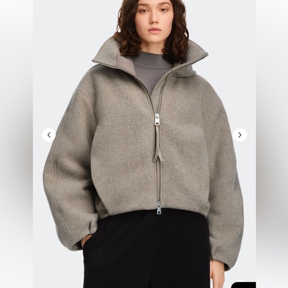 Canada Goose Light Gray Bomber Jacket